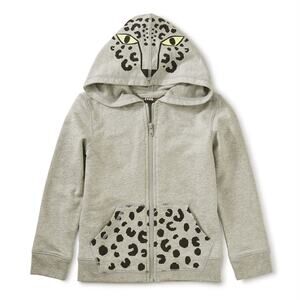 New Tea Collection Glow Graphic Zip Hoodie Size 3T